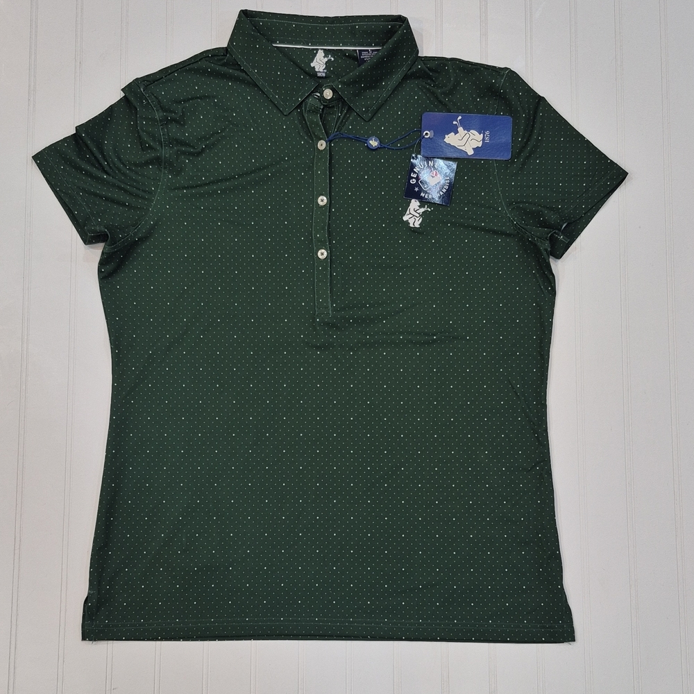 Women's Green Polo Shirt